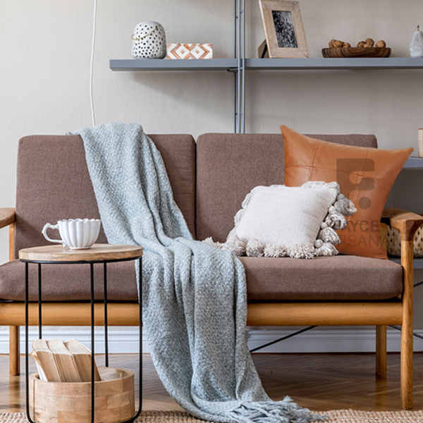 Moroccan Handmade Leather Pillows