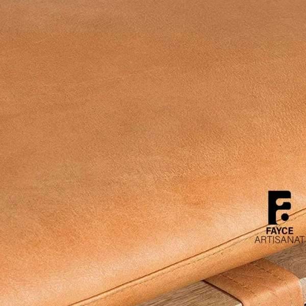 Bedroom leather bench seat