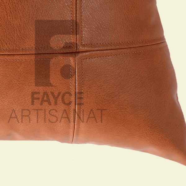 Elegant Leather Pillow