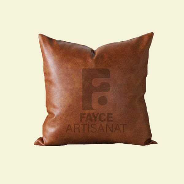 Ottoman Handmade Leather Pillow