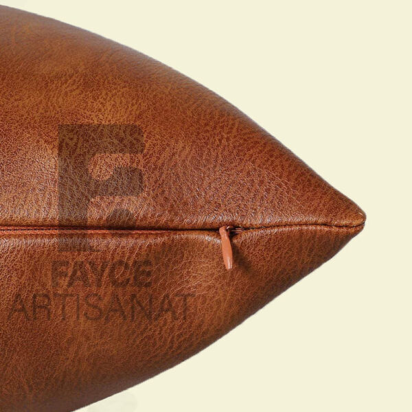 Ottoman Handmade Leather Pillow