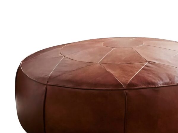 Find Your Way Home with Our Compass Moroccan Pouf
