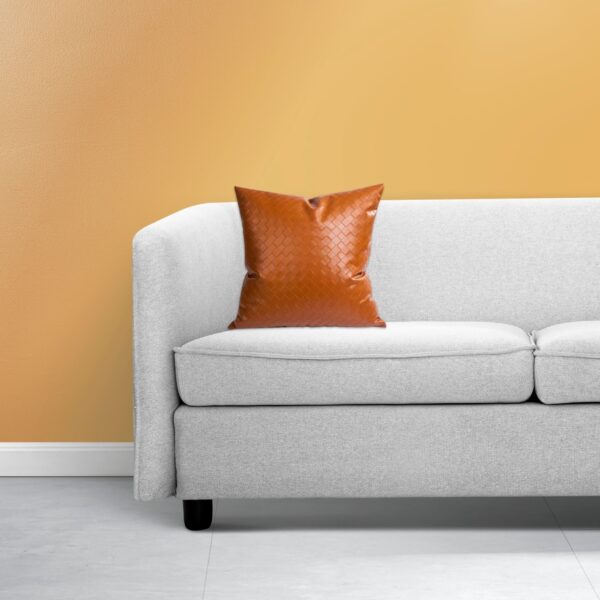 Elegant Leather Pillow