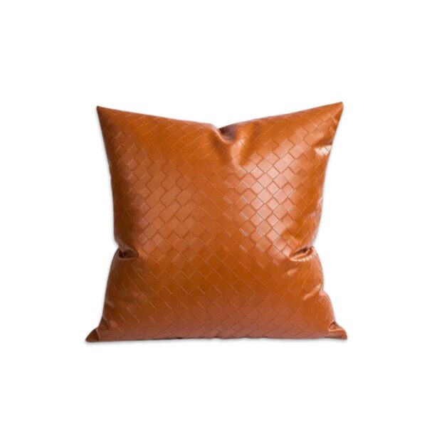 Elegant Leather Pillow