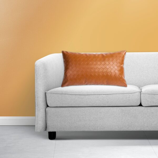 Elegant Leather Pillow