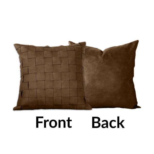 Luxury Leather Pillow