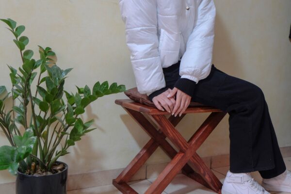 Brown leather Chair